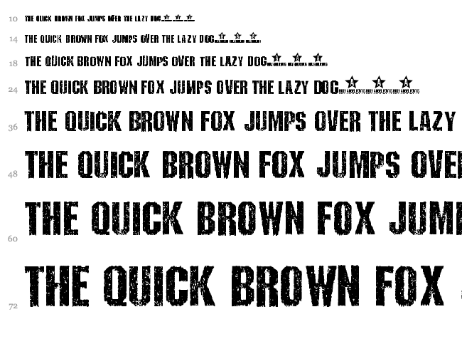 Why font waterfall